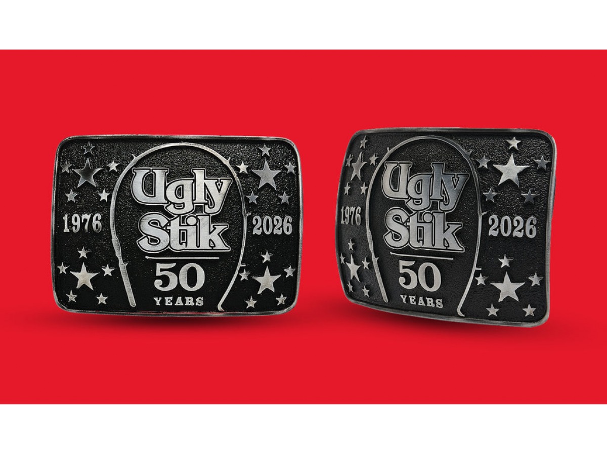 Get Rare Ugly Stik 50th Anniversary Buckle