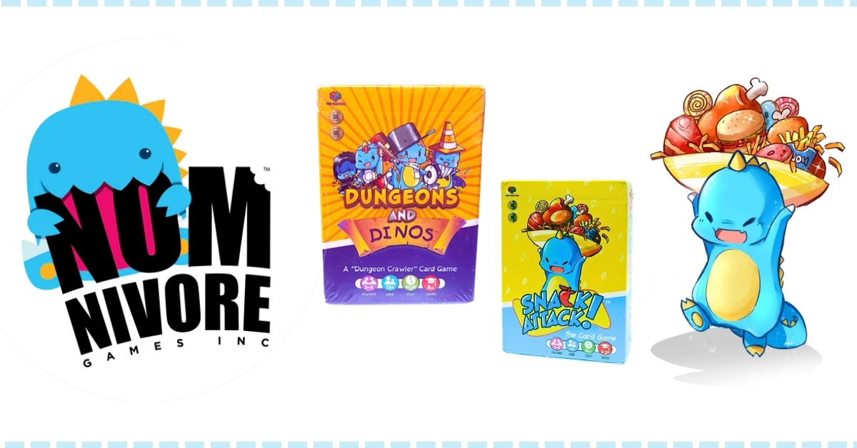 Host Nomnivore Game Night, Get $60+ in Games