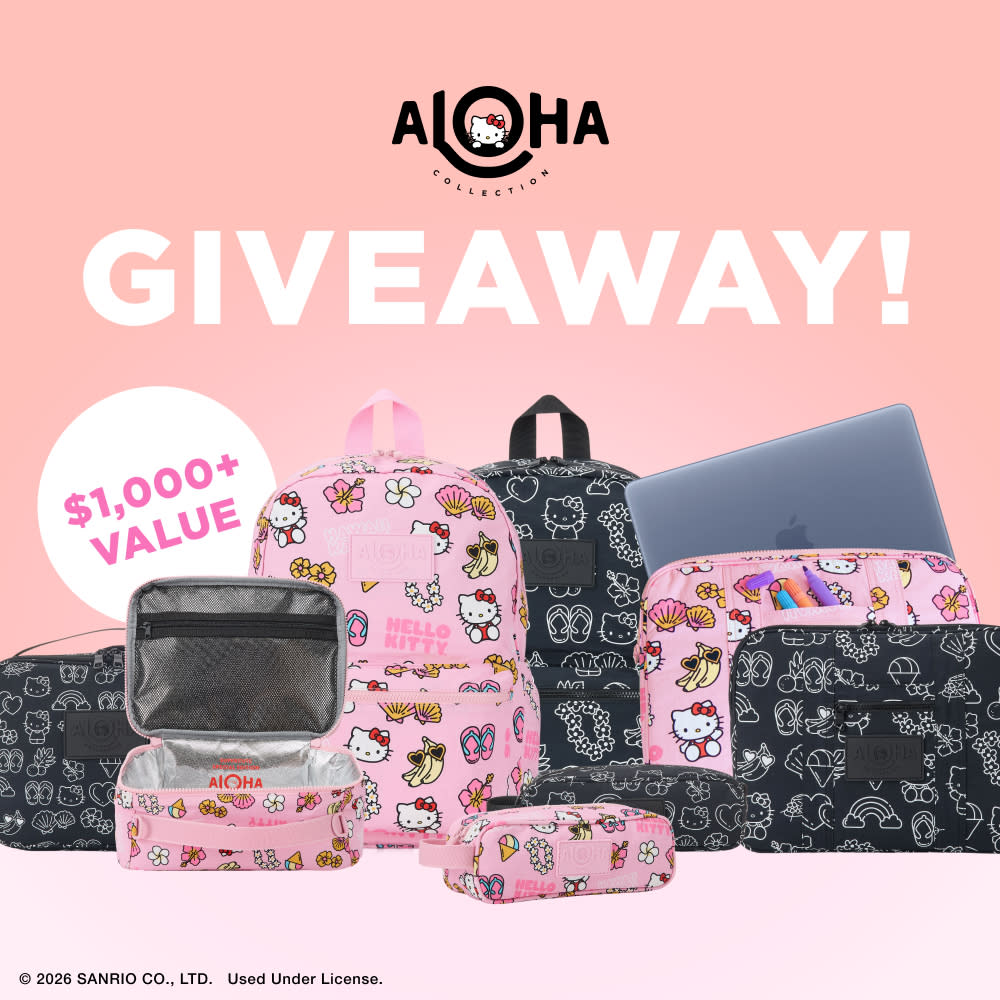 Get Big in ALOHA’s Back-to-School Sweepstakes