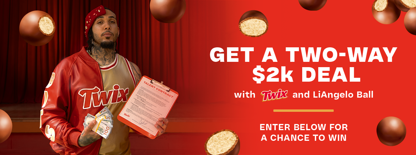 Get $2,000: TWIX BitsTwo Talents Sweepstakes
