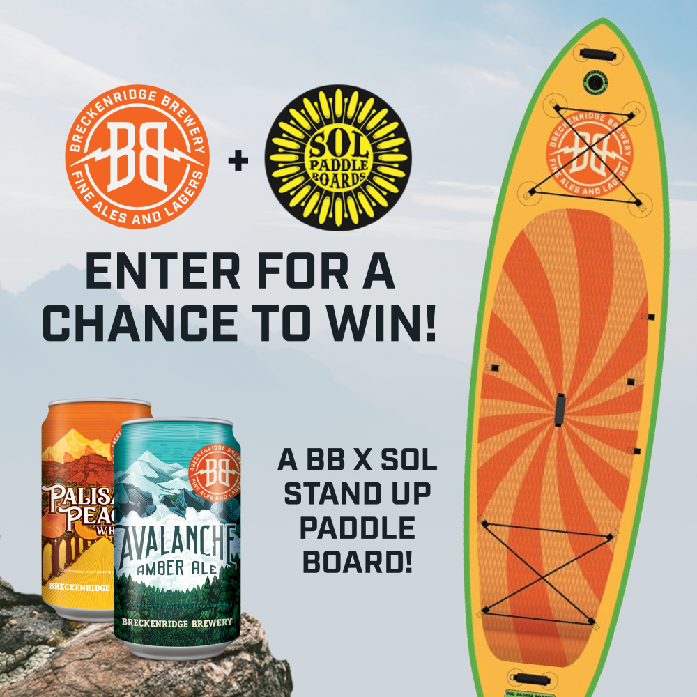 Get Breckenridge x SOL Paddle Board Now
