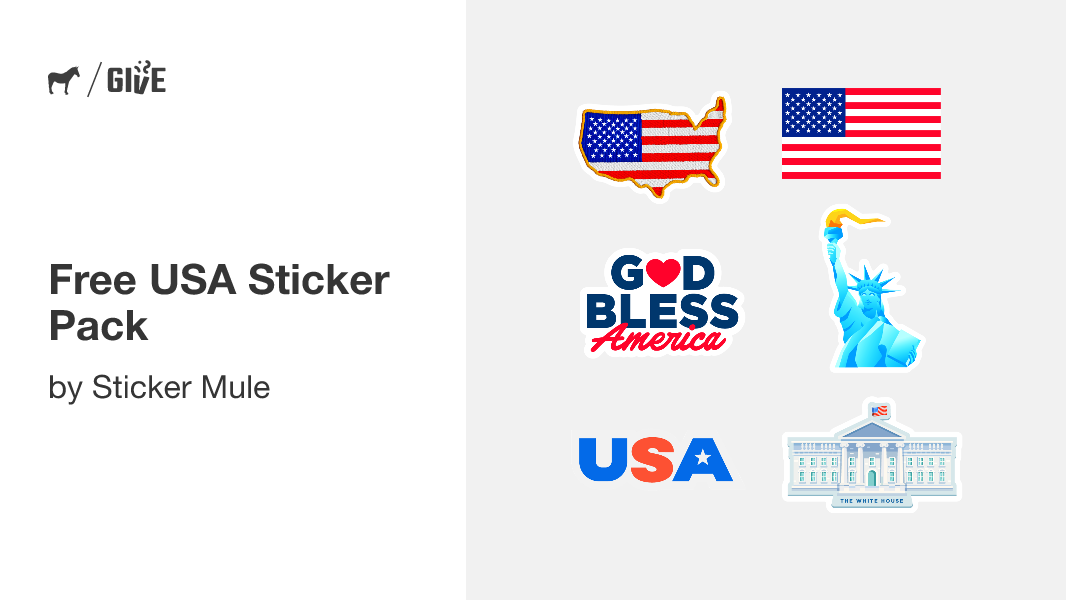 Snag a Free USA Sticker Pack Today
