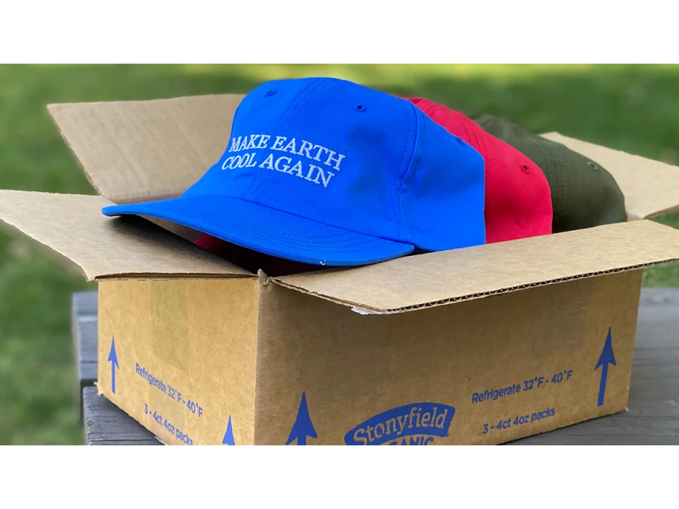Free Stonyfield Make Earth Cool Again Hat