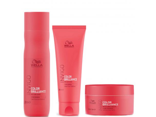 Free Wella Invigo Brilliance Shampoo, Conditioner & Mask!