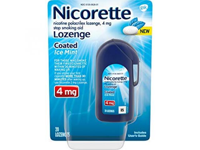 Free Coated Ice Mint Lozenge From Nicorette!