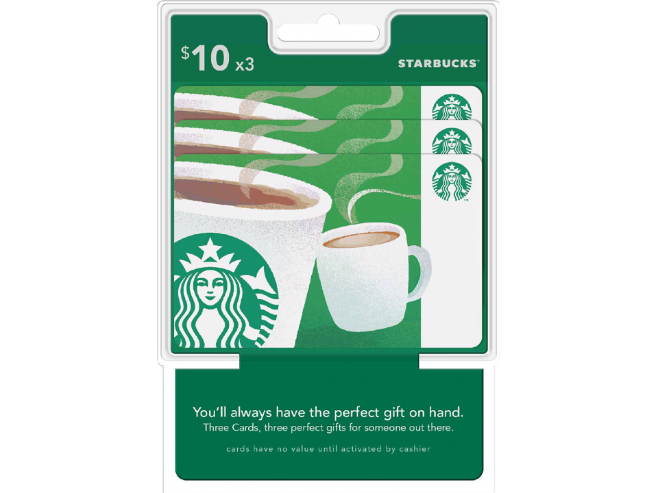 Free $10 Gift Card From Starbucks