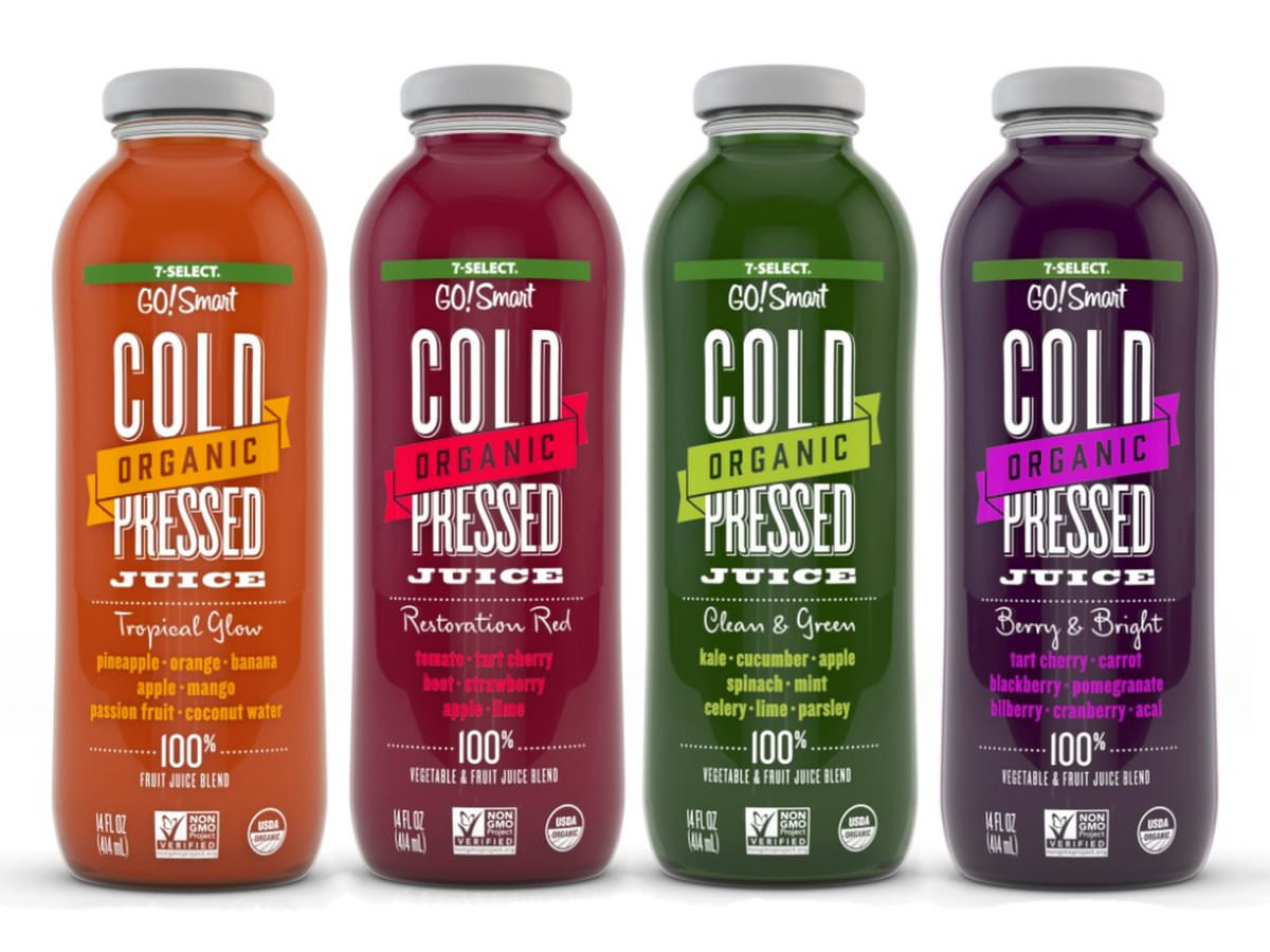 Get A Free 7-Select Organic Cold Pressed Juice!