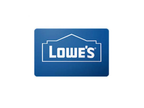 Free Lowe $5 Gift Card!