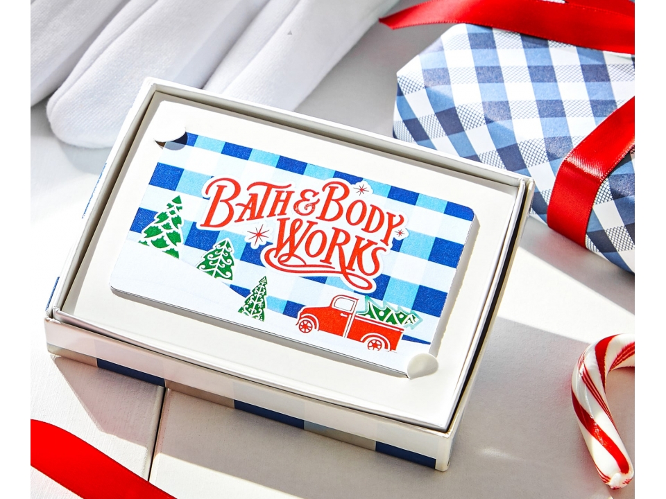 Free $100 Gift Card From Bath And Body Works!
