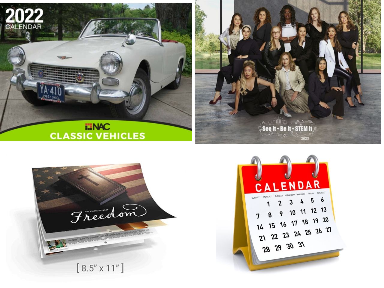 Free 2023 Classic Cars Calendar +8 More!