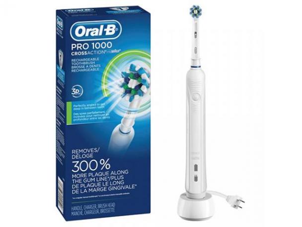 Free Oral-B White Pro 1000 Power Rechargeable Electric Toothbrush!