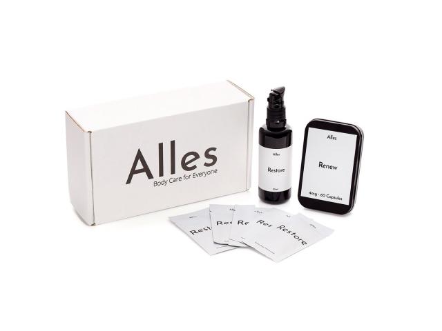 Get A Free Alles Restore Skincare Pack!