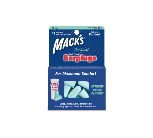Get Free Ear Plugs From Mack’s!