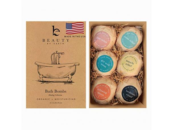 Free Beauty By Earth Bath Bombs Gift Set!