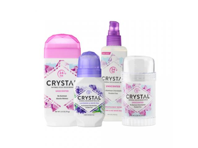 Free Crystal Natural Deodorant!