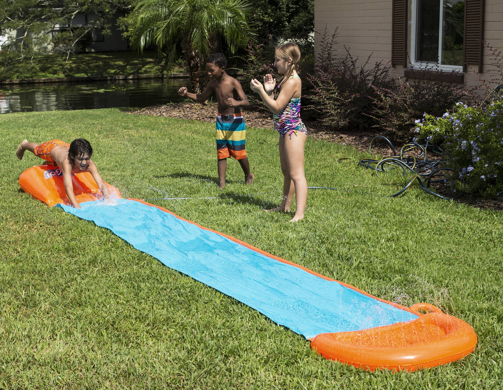 Free Water Slide Will Make You A Kid Again!