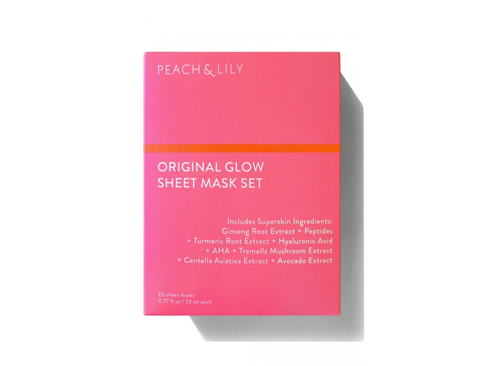 Free Original Glow Sheet Mask From Peach & Lily!