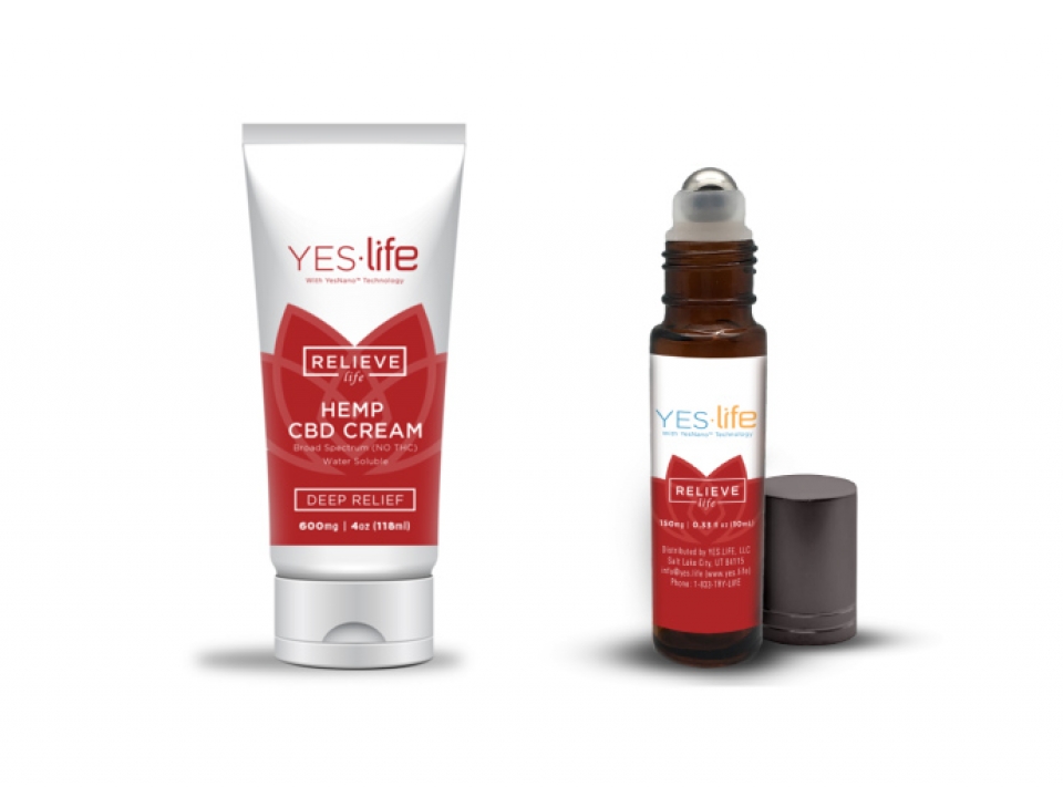 Free Yes.Life CBD Oil + Pain Relief Cream