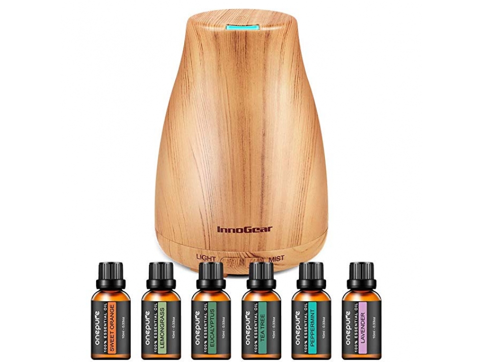 Free InnoGear Aromatherapy Diffuser With Essential Oils