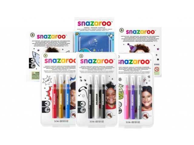 Get A Free Snazaroo Brush Pen Packs, Stencils And More!