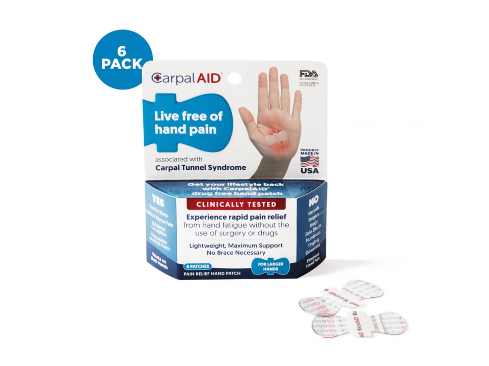 Free Hand Pain Solution From CarpalAID