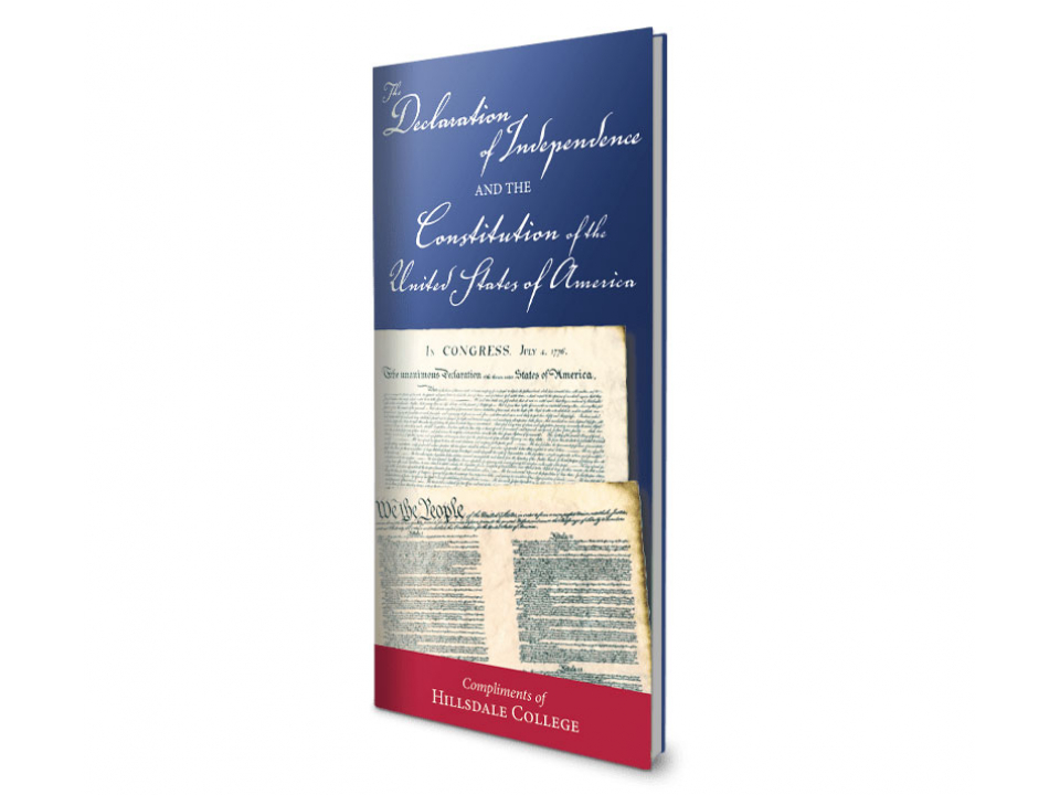 Free Hillsdale College Pocket Sized Constitution