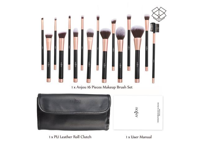 Get A Free Anjou Makeup Brush Set, 16pcs!