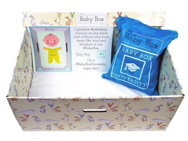 Free Baby Box From The Baby Box University!