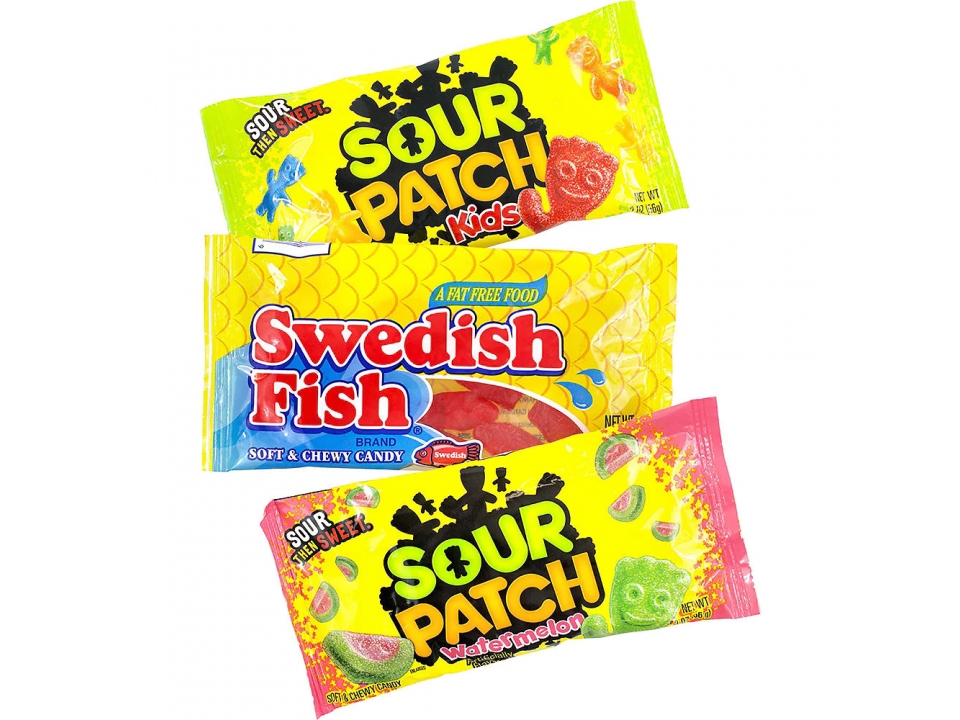 Free Sour Patch Kids & Swedish Fish Candy From PinchMe