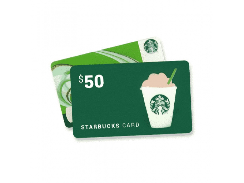 Free Starbucks $100 Gift Card!