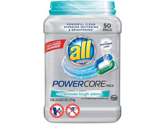 Get A Free All PowerCore Laundry Detergent (50 count)!