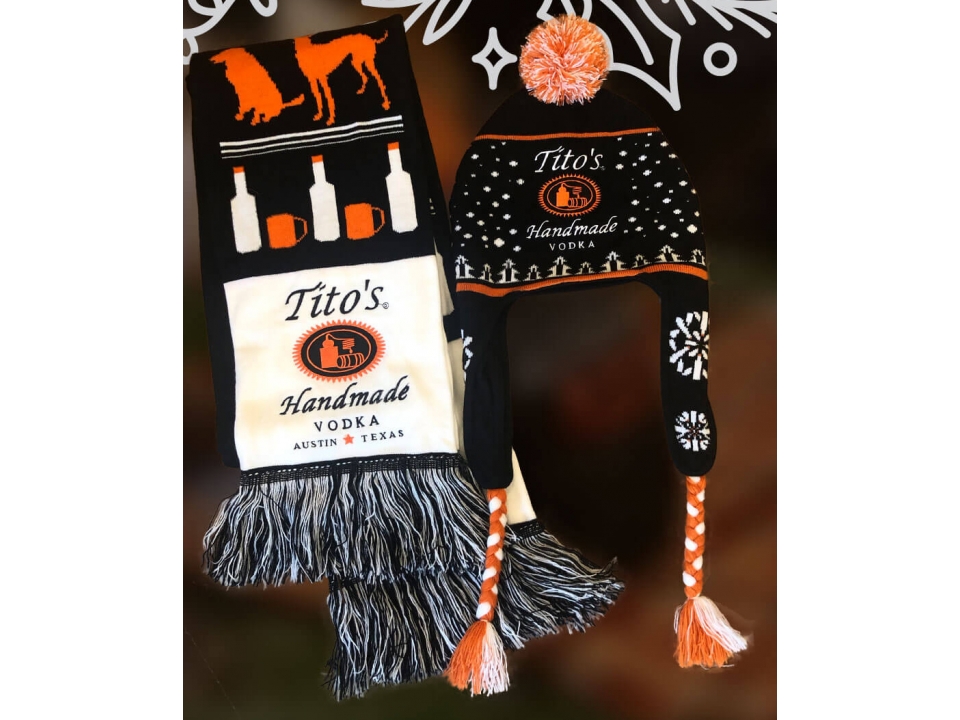 Free Human Ugly Hat & Scarf Set By Tito’s