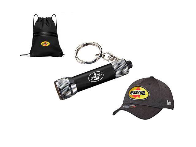 Get A Free Pennzoil Sunglasses, Backpack, Or Flashlight!