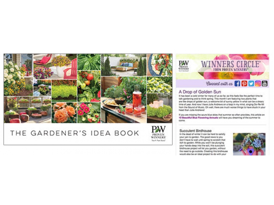 Freebie Gardener’s Idea Book From Proven Winners