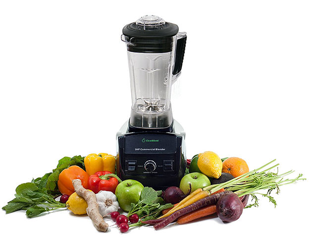 Get A Free Blender By Cleanblend: 3HP 1800-Watt Commercial Blender, Mixer with a 64 ounce BPA Free Container, Stainless steel 8 blade assembly, includes Tamper, smoothie maker, home blender