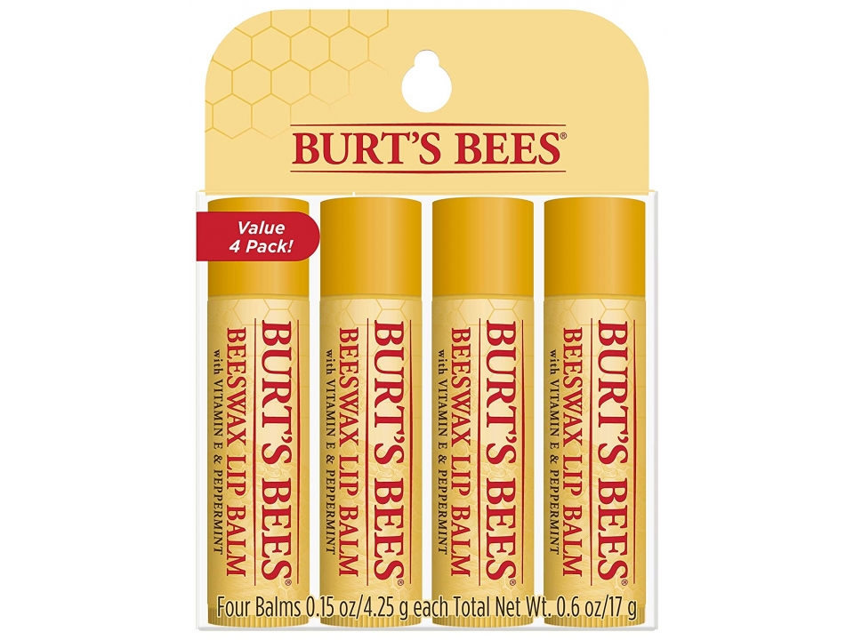 Free Burt’s Bees 100% Natural Moisturizing Lip Balm