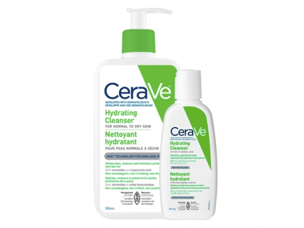 Free Cerave Hydrating Cleanser!