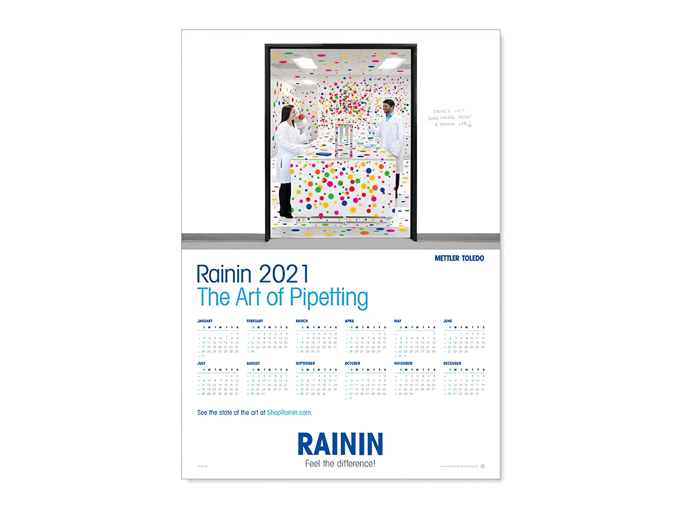 Free 2021 Calendar From Rainin