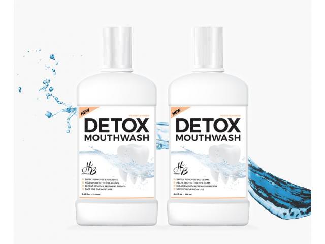 Get A Free Haring B Detox Mouthwash!