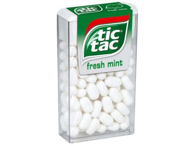 Free Tic Tac Fresh Mint Flavored Mints!