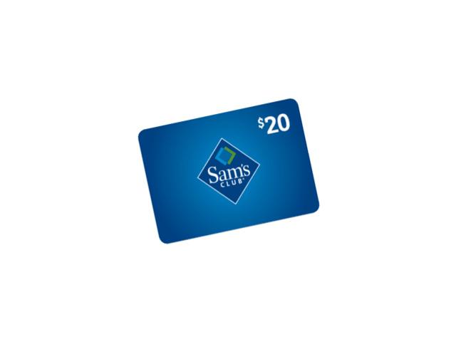 $20 Gift Card From Sam’s Club!