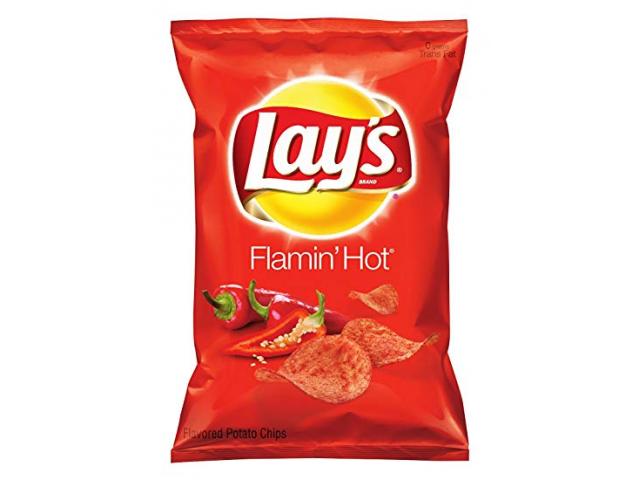 Free Flamin’ Hot Flavored Potato Chips By Lay’s!