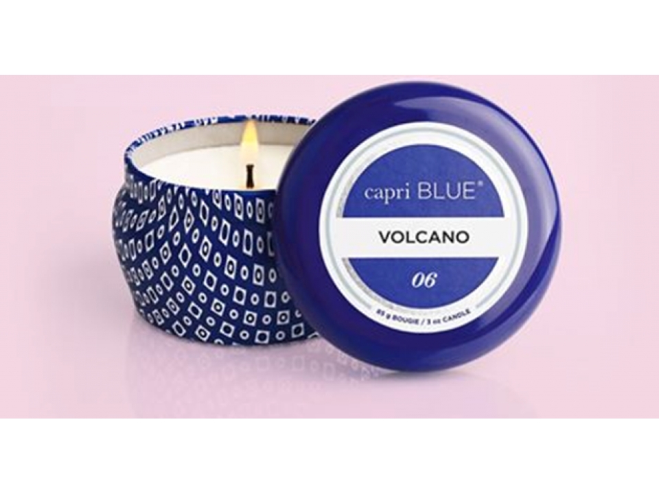 Free Capri Blue Mini Candle