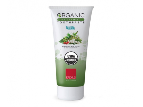 Free Organic Matcha Mint Toothpaste By Radius!