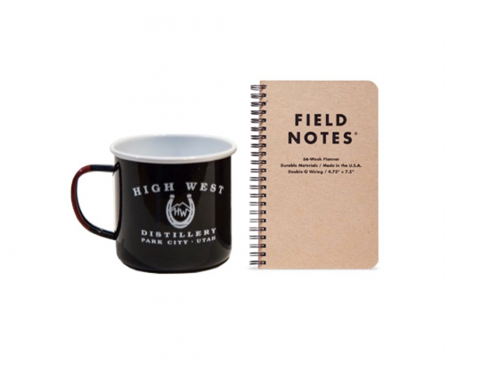 Free Mug + Stickers + Field Notes Notebook From High West Distillery!