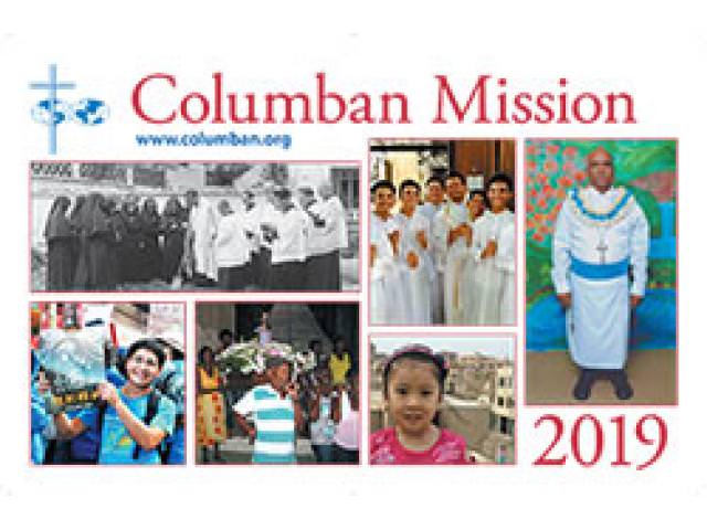 Get A Free Columban Mission Calendar!