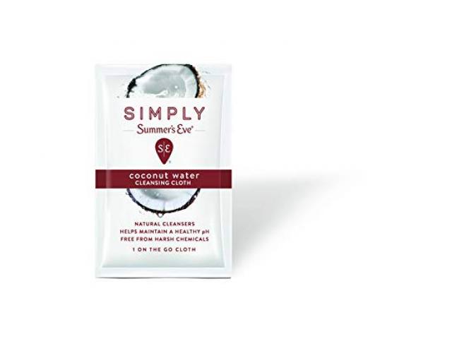 Get Free Summer's Eve Simply Coconut Water Cleansing Cloths!