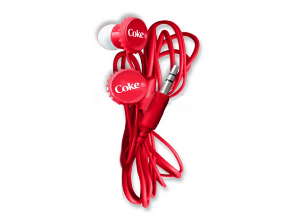Free Set Of Earbuds From Coca Cola!