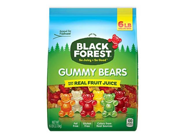 Free Gummies By Black Forest!