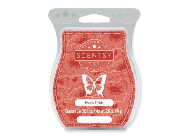 Free Poppy Fields Scentsy Bar!